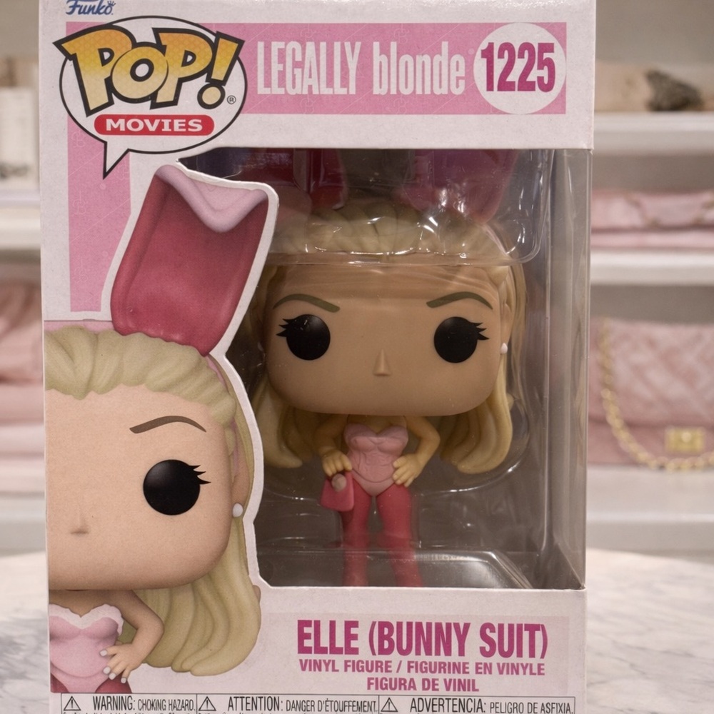Funko Pop Elle in Pink Bunny Outfit NIB